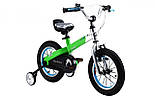 Дитячий велосипед Royal Baby 18" Buttons зелений, Зелений, фото 2