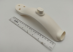 Заднє крило/ бризковик Duckbill + гак для Xiaomi M365 / Pro біле