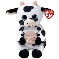 Мягкая игрушка TY Beanie Bellies Коровка Cow 20 см