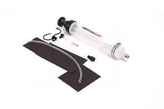 Шприц прозорий для відкачування технiчних рідин та оливи 500мл ax-942