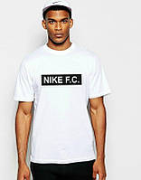 Хлопковая мужская футболка (Найк) Nike, с принтом