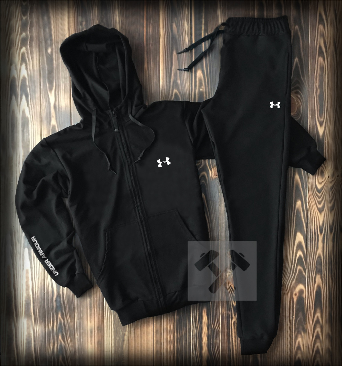 Чоловічий спортивний костюм олімпійка та штани (Андер Армор) Under Armour, бавовна