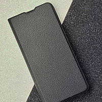 Кожаный чехол книжка с визитницей функция подставки для Samsung Galaxy A32 (Черный) / на телефон самсунг А32