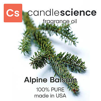 Аромаолія CandleScience - Alpine Balsam (Альпійський бальзам), 5 мл