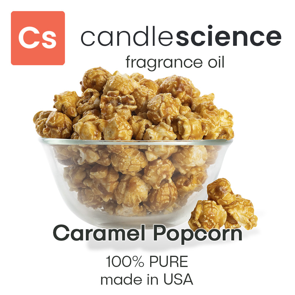 Аромаолія CandleScience - Caramel Popcorn (Карамельний попкорн), 5 мл, фото 1