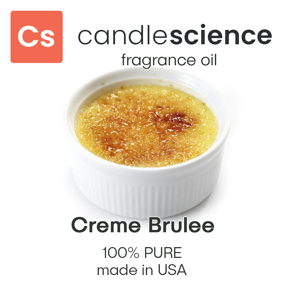 Аромаолія CandleScience - Creme Brulee (Крем-брюле), 5 мл