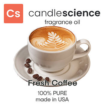 Аромаолія CandleScience - Fresh Coffee (Кава), 5 мл