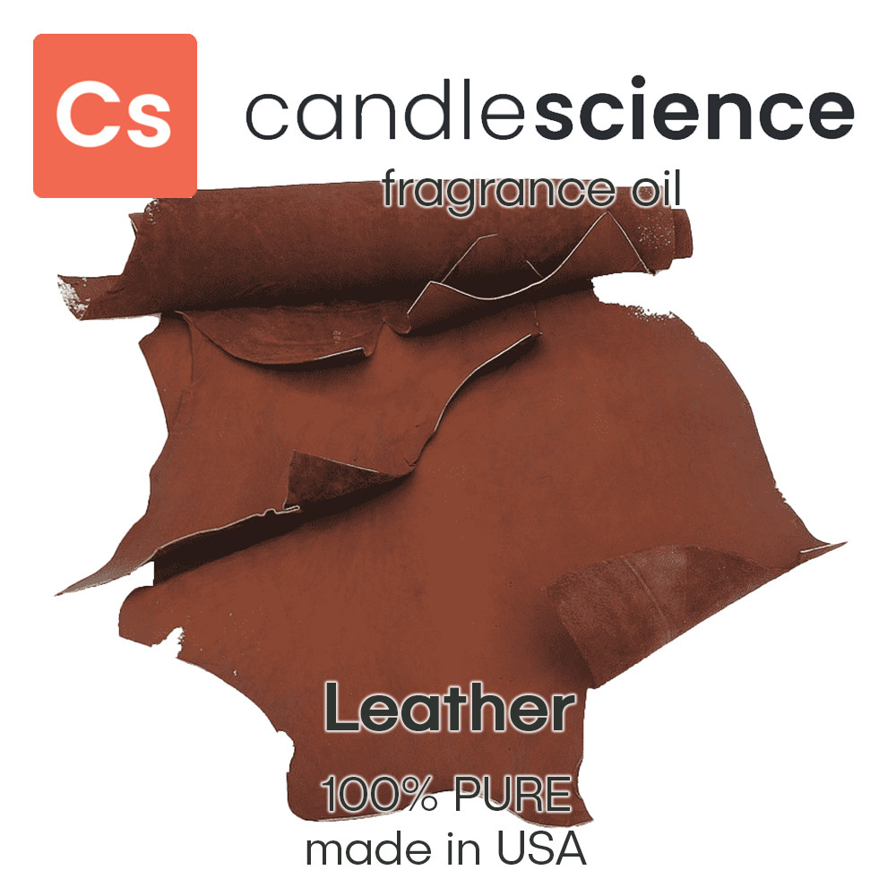 Аромаолія CandleScience - Leather (Шкіра), 5 мл