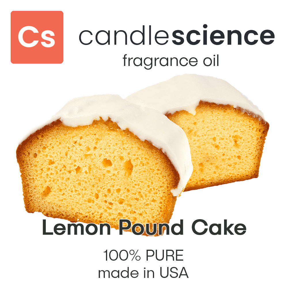 Аромаолія CandleScience - Lemon Pound Cake (Лимонний кекс), 5 мл