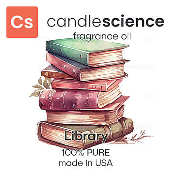 Аромаолія CandleScience - Library (Бібліотека), 5 мл