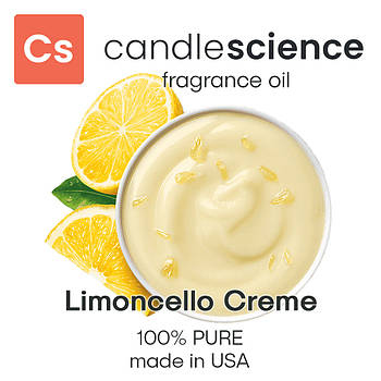 Аромаолія CandleScience - Limoncello Creme (Кремовий лімончелла), 5 мл