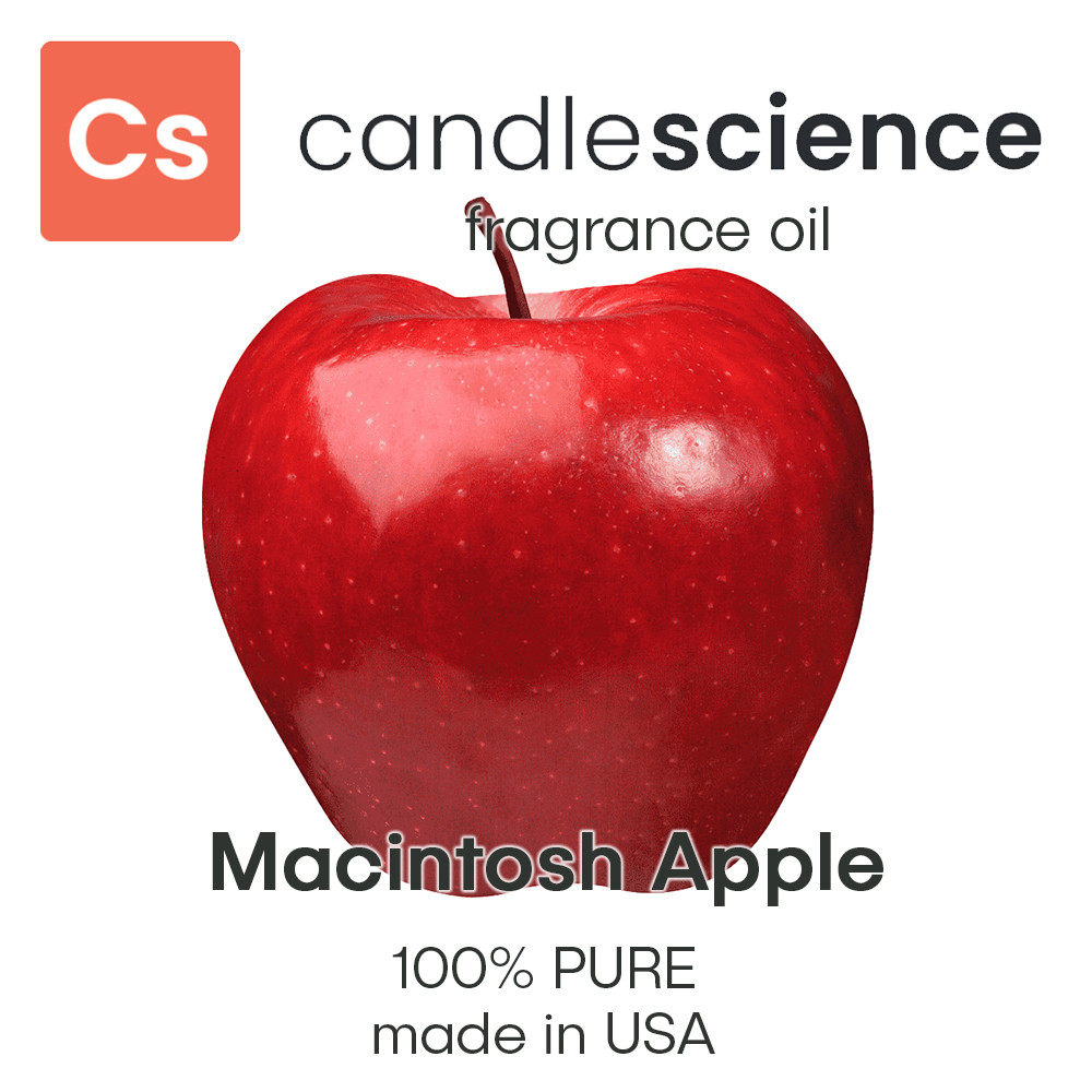 Аромаолія CandleScience - Macintosh Apple (Яблуко Макінтоша), 5 мл