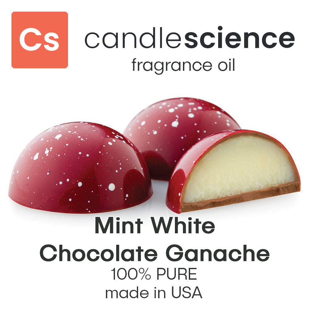 Аромаолія CandleScience - Mint White Chocolate Ganache (М'ятно-білий шоколад), 5 мл, фото 1