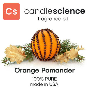 Аромаолія CandleScience - Orange Pomander (Апельсиновий помандер), 5 мл