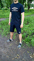 Комплект футболка и шорты мужской (Умбро) Umbro, высокого качества