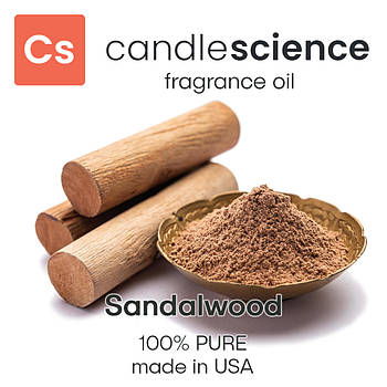 Аромаолія CandleScience - Sandalwood (Сандалове дерево), 5 мл
