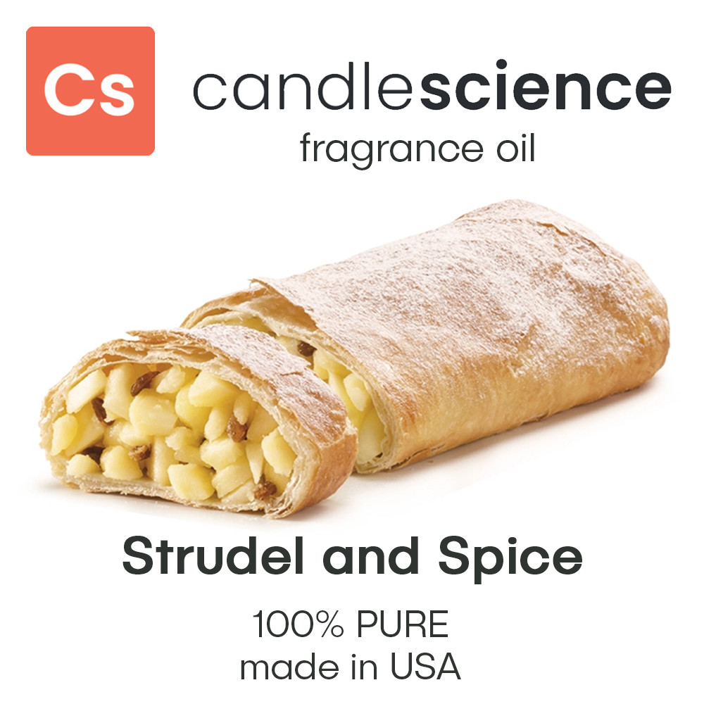 Аромаолія CandleScience - Strudel and Spice (Штрудель і спеції), 5 мл