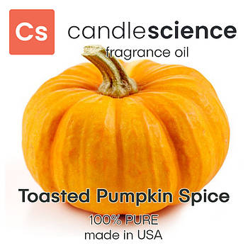 Аромаолія CandleScience - Toasted Pumpkin Spice (Запечена тиква і пряності), 5 мл