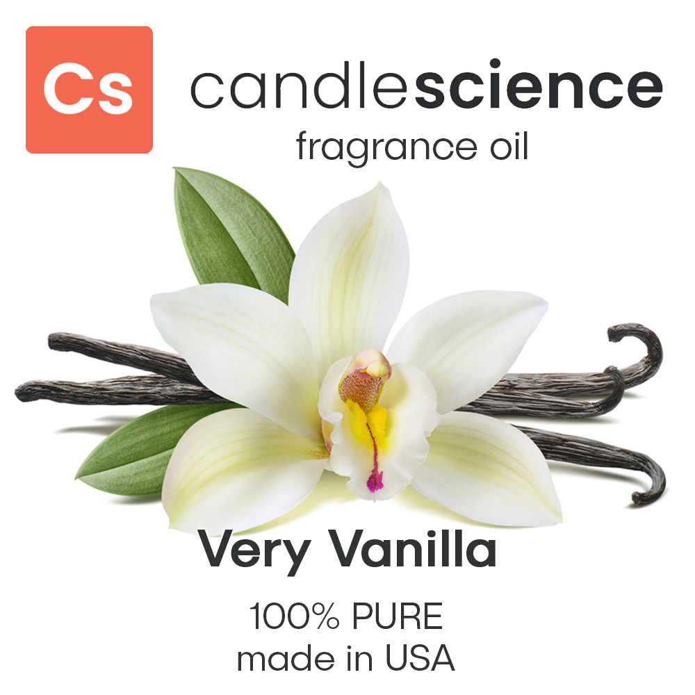 Аромаолія CandleScience - Very Vanilla (Ваніль), 5 мл, фото 1