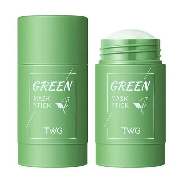Глиняна маска стик для глибокого очищення та звуження пір з екстрактом Зеленого Чаю Green Mask Stick TWG YU227