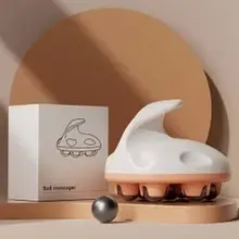 Роликовий-антицелюлітний масажер Body Shape Білий YU227