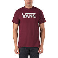 Хлопковая мужская футболка (Ванс) Vans, с принтом