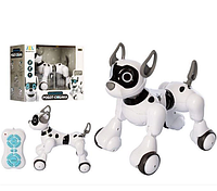 Игровая детская радиоуправляемая интерактивная игрушка-робот Собака JZL 20173-1.