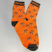 Шкарпетки чоловічі високі 1 пара "Garfield" оранжеві 40-45 р бавовняні