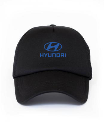 Спортивная кепка тракер (Хюндай) Hyundai, с принтом - фото 1 - id-p2043267290