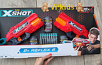 Набор бластеров X-Shot Excel Reflex 6 Red (36434R)