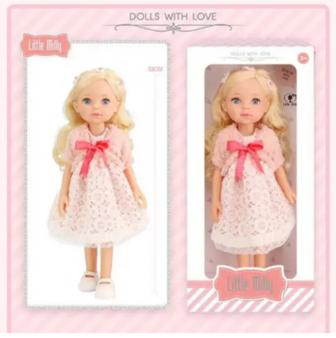 Дитяча м'яконабивна лялька Панночка зі звуковими ефектами Metr+ M 5417 UA