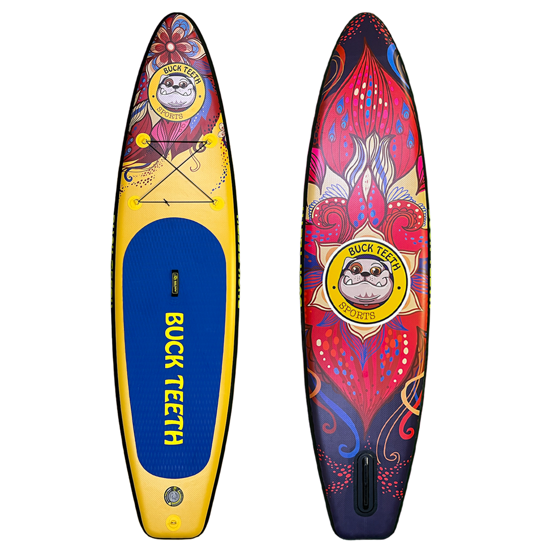 Сапборд Buck Teeth Summer Flower 10'6" — надувна дошка для САП серфінгу, sup board