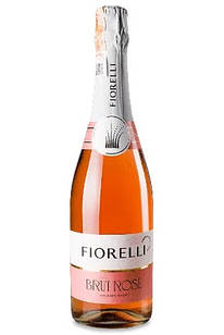 Шампанське (вино) Фраголіно Фіорелло Брют Fragolino Fiorelli Brut Rose рожеве 750 мл Італія