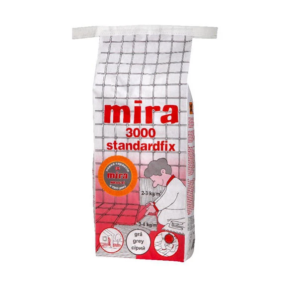 Mira 3000 standardfix клей для керамічної плитки та керамограніту 25 кг - фото 1 - id-p2043302130