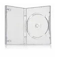 Коробка DVD-BOX 10mm прозрачный "стекло", Распродажа