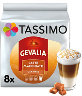 Кава в капсулах Tassimo Gevalia Latte Macchiato Caramel (8 порций)