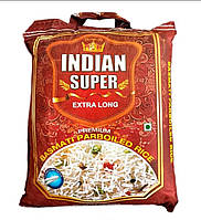 Рис басматі пропарений Indian super extra long premium 5 кг Індія