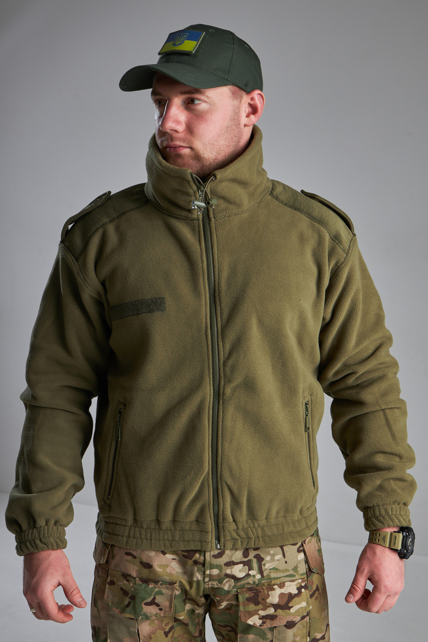 Куртка Флисовая Французкая Sturm Mil-Tec Cold Weather Оливковая 3XL - фото 9 - id-p2004604746