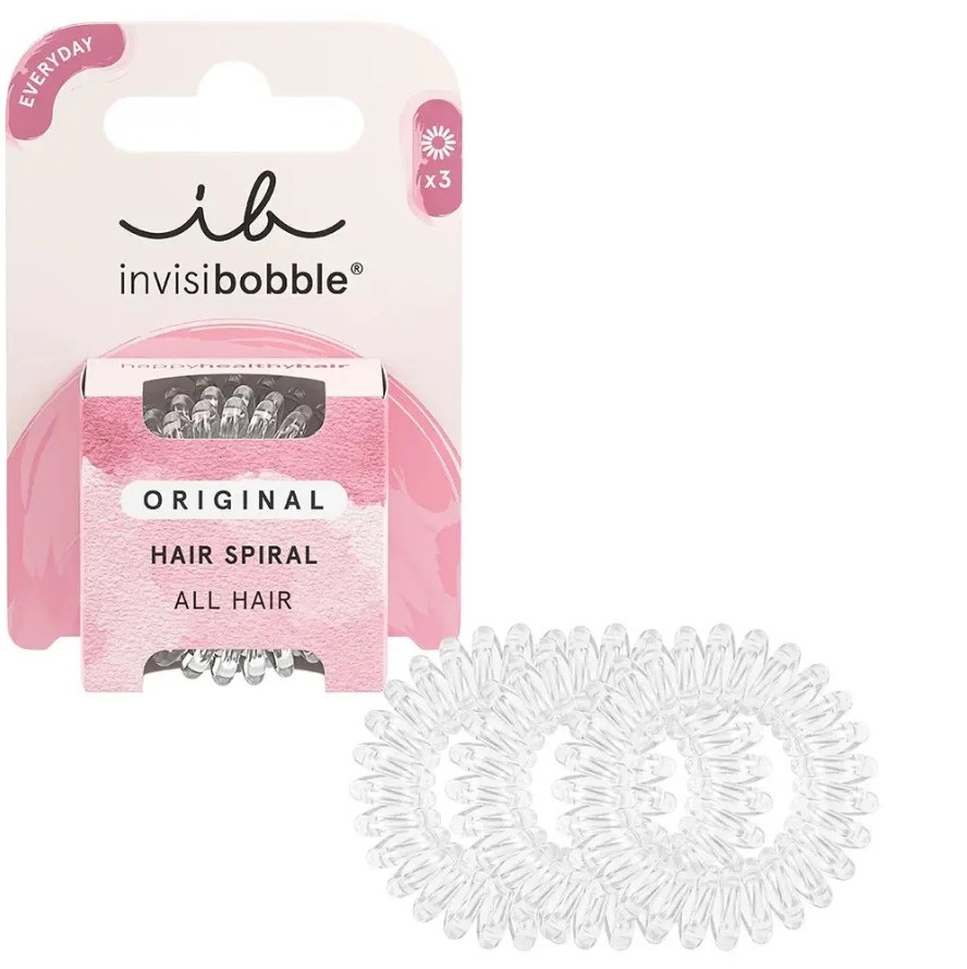 Гумка-браслет для волосся invisibobble ORIGINAL Crystal Clear.