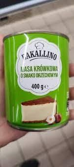 Bakallino Masa Krowkowa Orzechowym – згущене молоко з горіхом 400 гр.