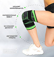 Бандажі для колінного суглобів (2 шт.), Еластичні фіксатори колінного суглоба, Бандаж на коліно, IOL