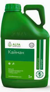 Гербіцид Кайман ALFA Smart 5л грамініцид для ріпаку соняшника соі картоплі проти злаковых бур'янів, фото 1