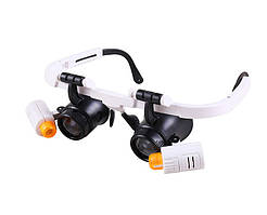Бінокулярні окуляри 6x/10x/25x з LED підсвічуванням 9892RD