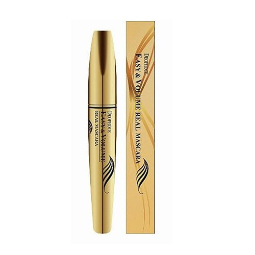 Deoproce Easy & Volume Real Mascara Термотуш для об'єму вій