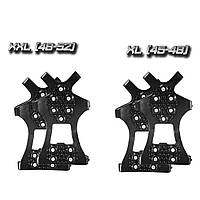 Набор ледоступов на 10 шипов для обуви две пары XL (45-48) и XXL (48-52) накладки на обувь от скольжения