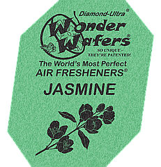 Ароматизатор в пластинці Wonder Wafers, 65 x 50 мм "Жасмин" (Jasmine)
