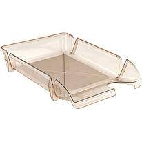 Лоток горизонтальний димчастий Axent Delta D4001, 13901