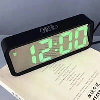 Настольные часы - будильник DT-6508 от USB, с термометром и календарем