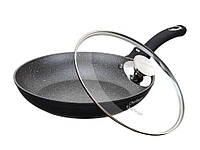 Сковорода со стеклянной крышкой индукционная Cheffinger CF-FP28
