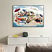 Набір для вишивання за нанесеною на канву схемою "Sea Party ".  AIDA 14CT printed, 59*43 см, фото 10